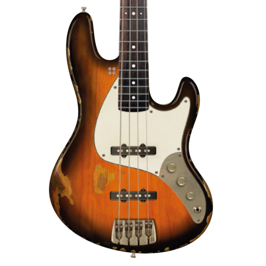 Sandberg California TT Passive Hardcore Aged Tobacco Sunburst Bass Guitars / 4-String