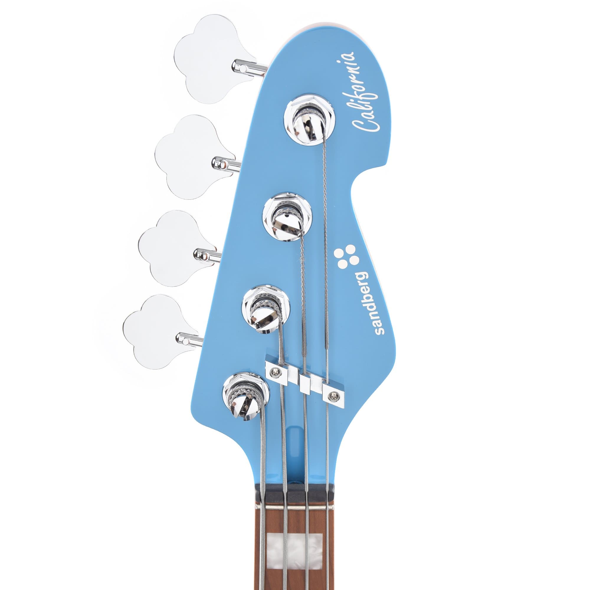 Sandberg California TT Passive Marley Blue w/Matching Headstock Bass Guitars / 4-String