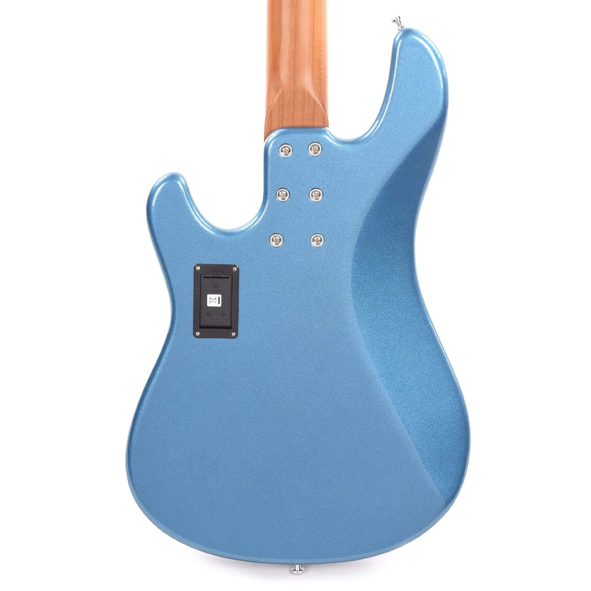 Sandberg California VM High Gloss Lake Placid Blue w/Block Inlays, Matching Headstock, & Roasted Neck Bass Guitars / 4-String