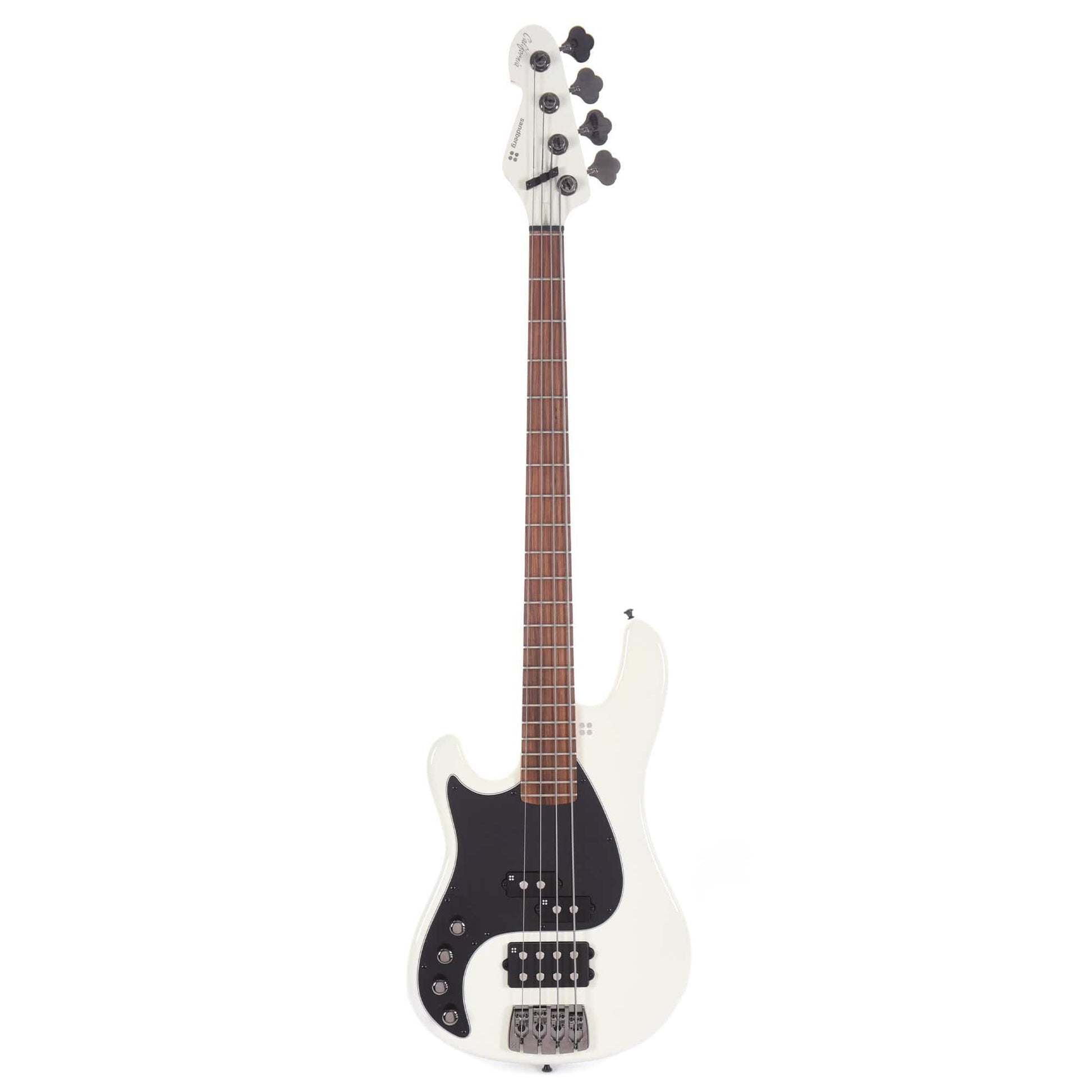 Sandberg California VM4 Virgin White High Gloss LEFTY Bass Guitars / 4-String