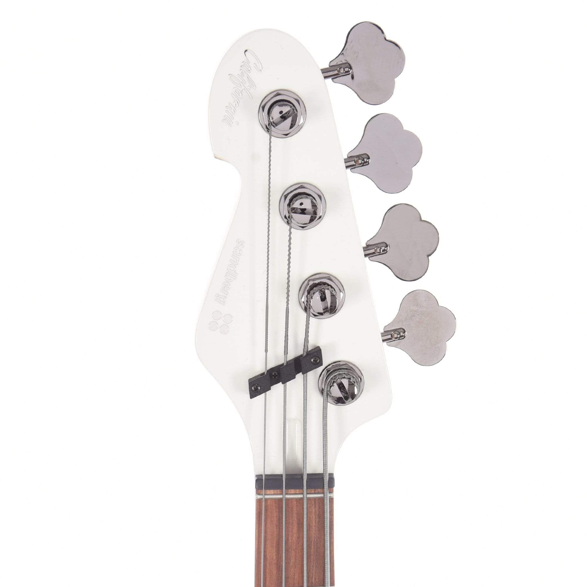 Sandberg California VM4 Virgin White High Gloss LEFTY Bass Guitars / 4-String