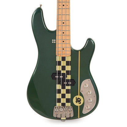 Sandberg California VS-4 Soft Aged "Car Design" British Racing Green Bass Guitars / 4-String