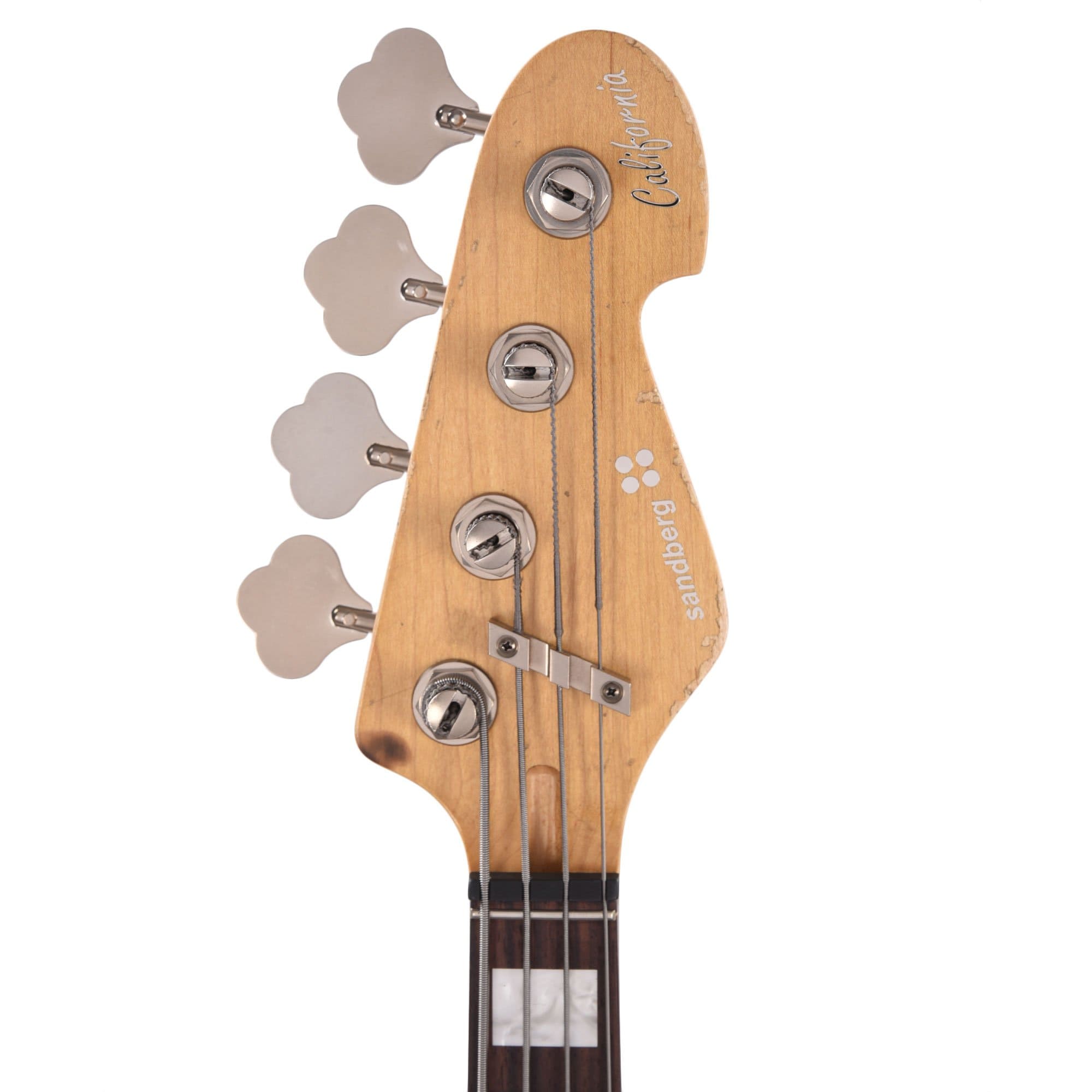 Sandberg California VS 4-String Hardcore Aged Lake Placid Blue w/Mint Pickguard Bass Guitars / 4-String