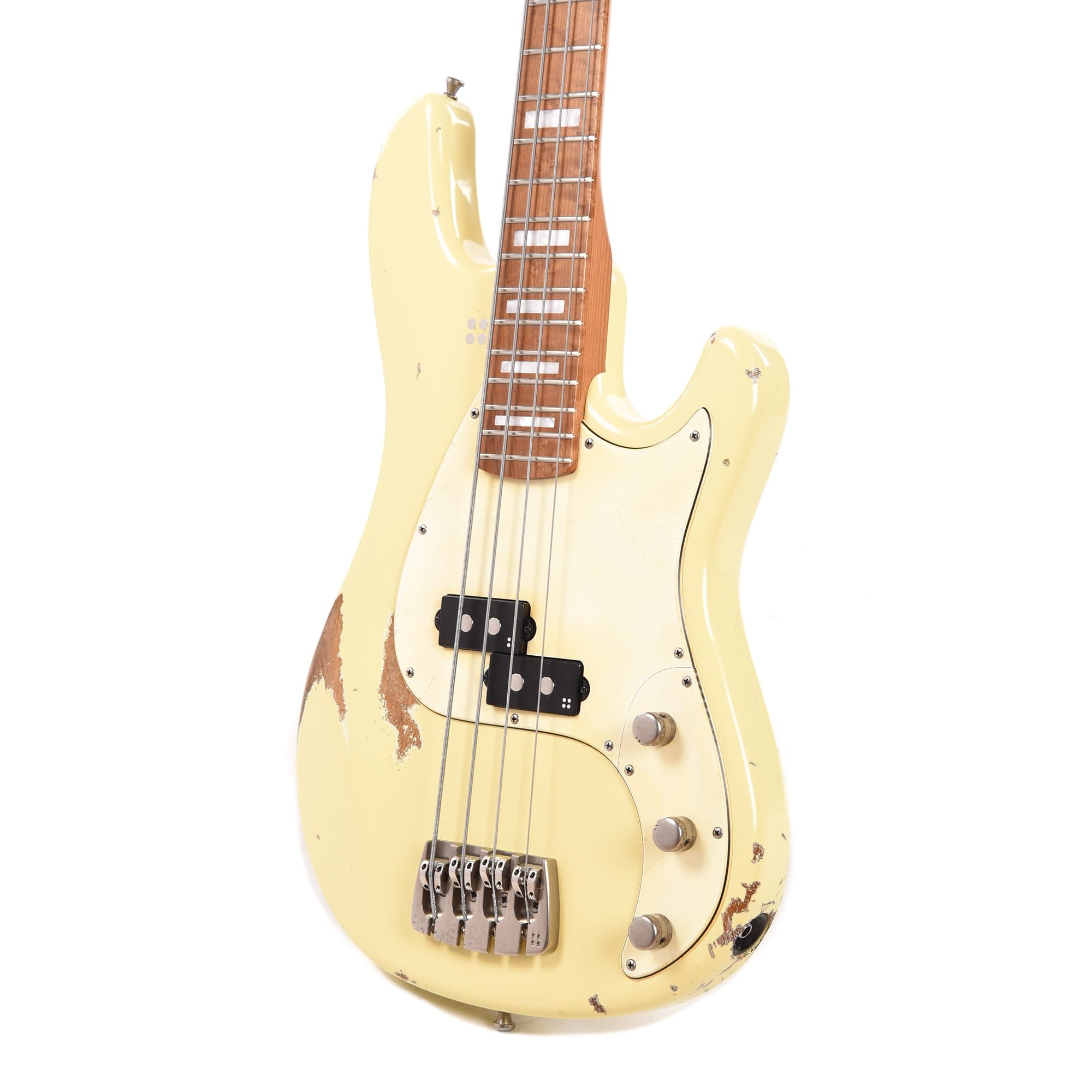 Sandberg California VS Lionel 4-String Hardcore Aged Creme w/Roasted Maple Neck Bass Guitars / 4-String