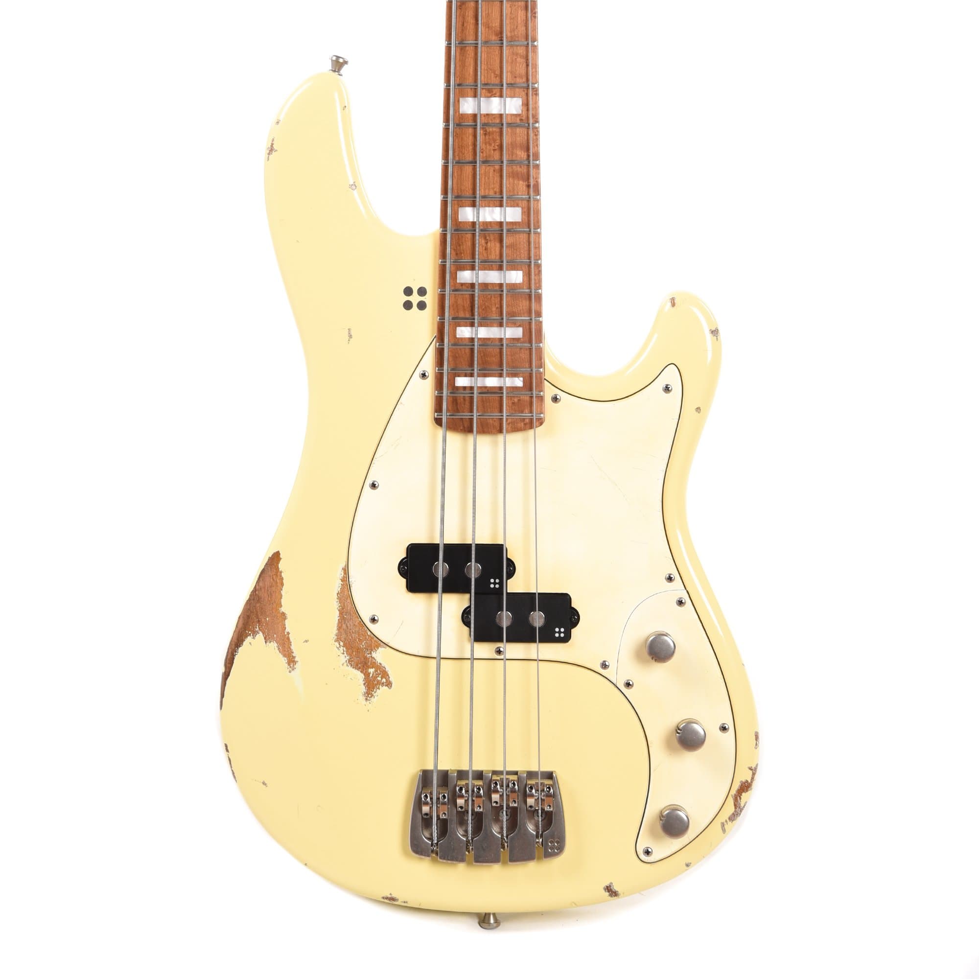 Sandberg California VS Lionel 4-String Hardcore Aged Creme w/Roasted Maple Neck Bass Guitars / 4-String