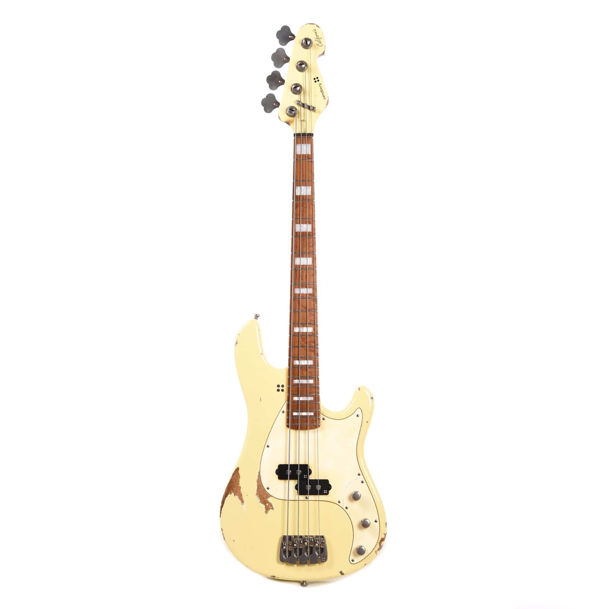 Sandberg California VS Lionel 4-String Hardcore Aged Creme w/Roasted Maple Neck Bass Guitars / 4-String