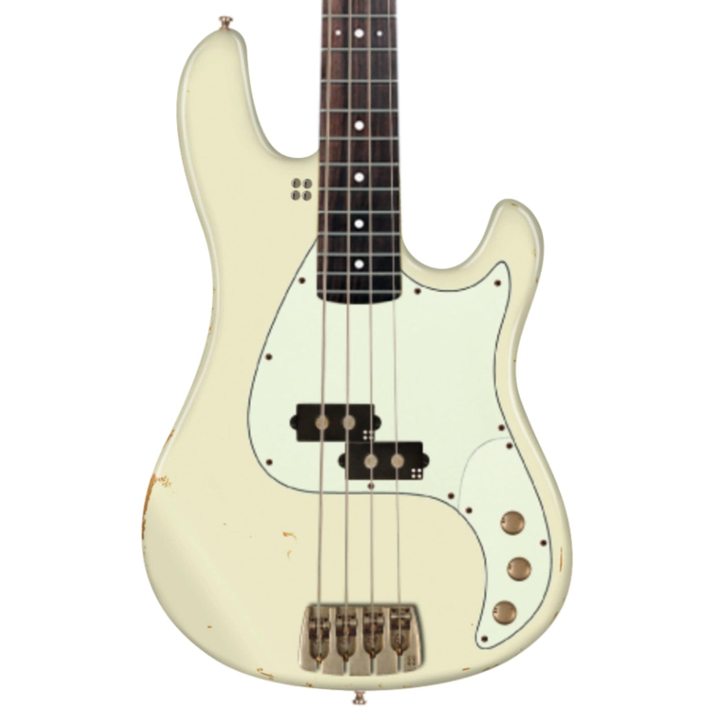 Sandberg California VS Soft Aged Creme w/Roasted Neck & Matching Headstock Bass Guitars / 4-String