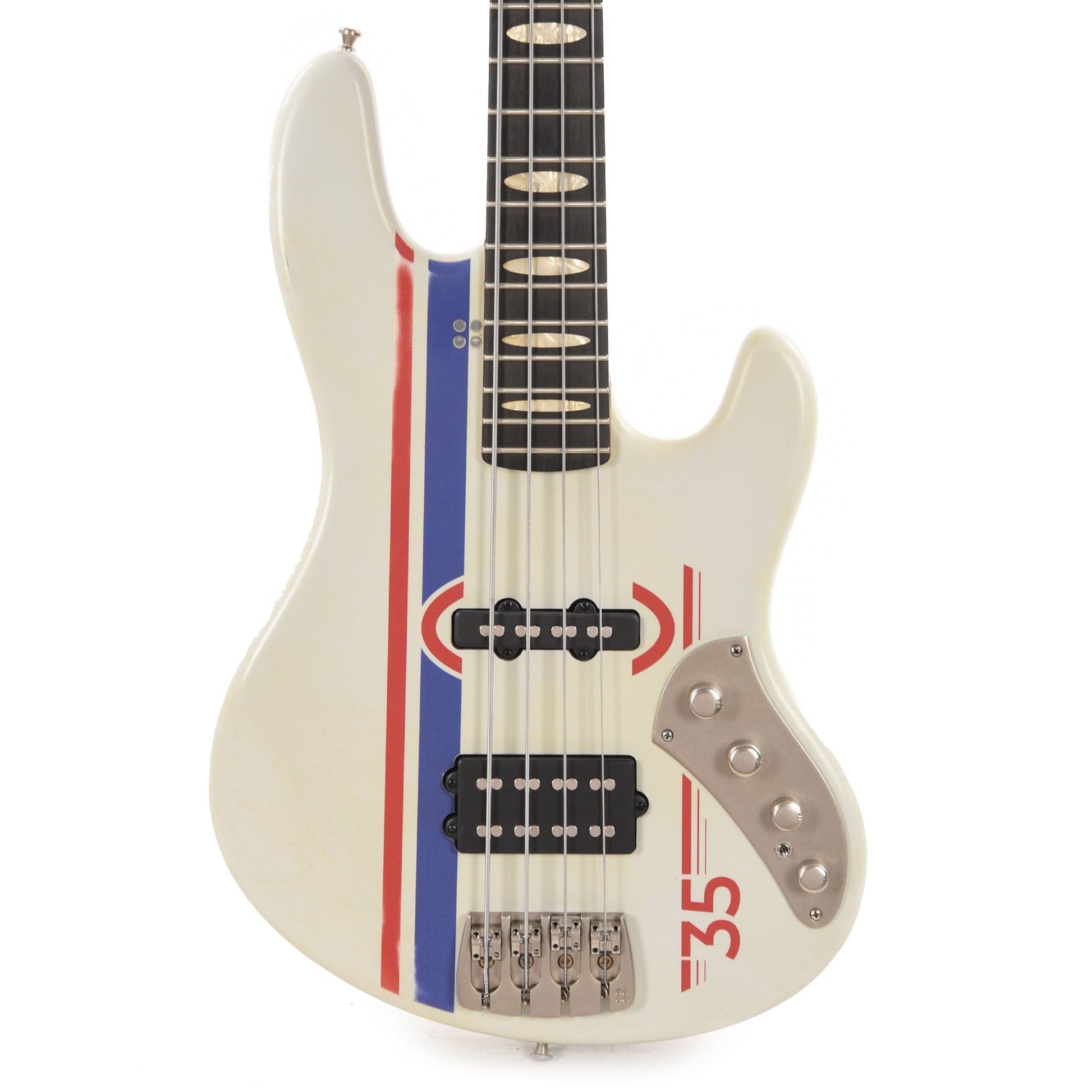 Sandberg Callifornia II TM 4-String Soft Aged "Car Design" Martini Style Bass Guitars / 4-String