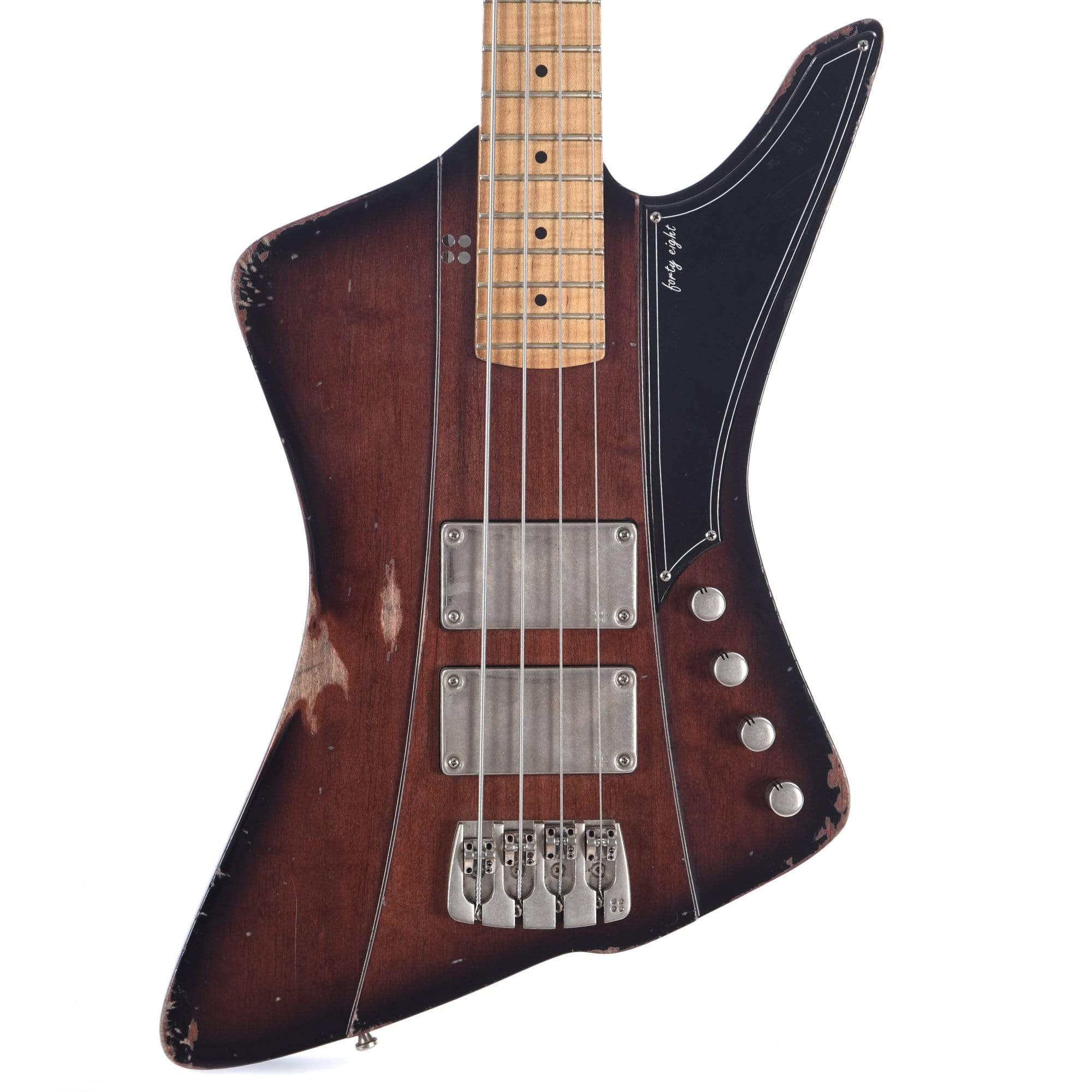 Sandberg Forty Eight 4 Hardcore Aged Reserve Brownburst Bass Guitars / 4-String