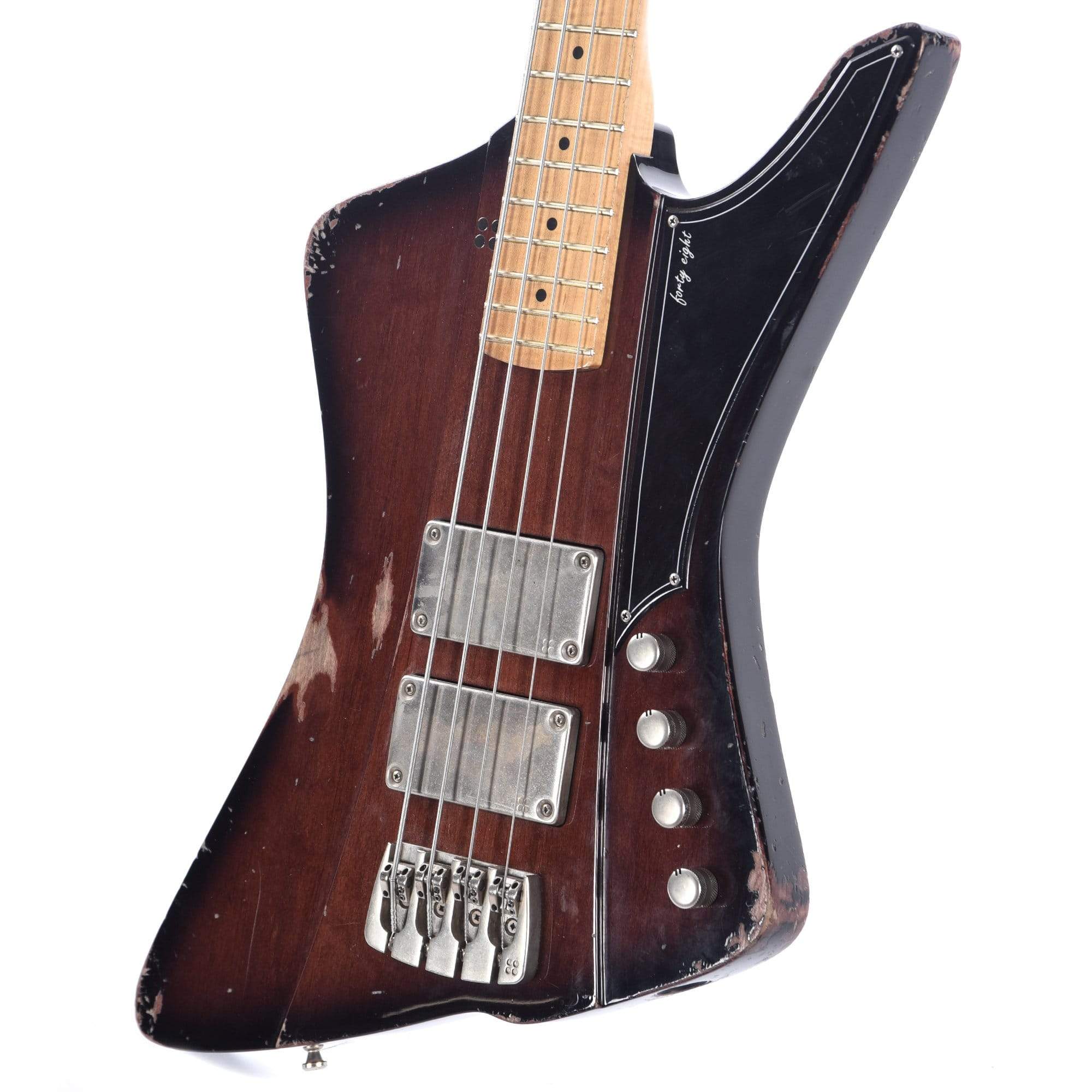 Sandberg Forty Eight 4 Hardcore Aged Reserve Brownburst Bass Guitars / 4-String