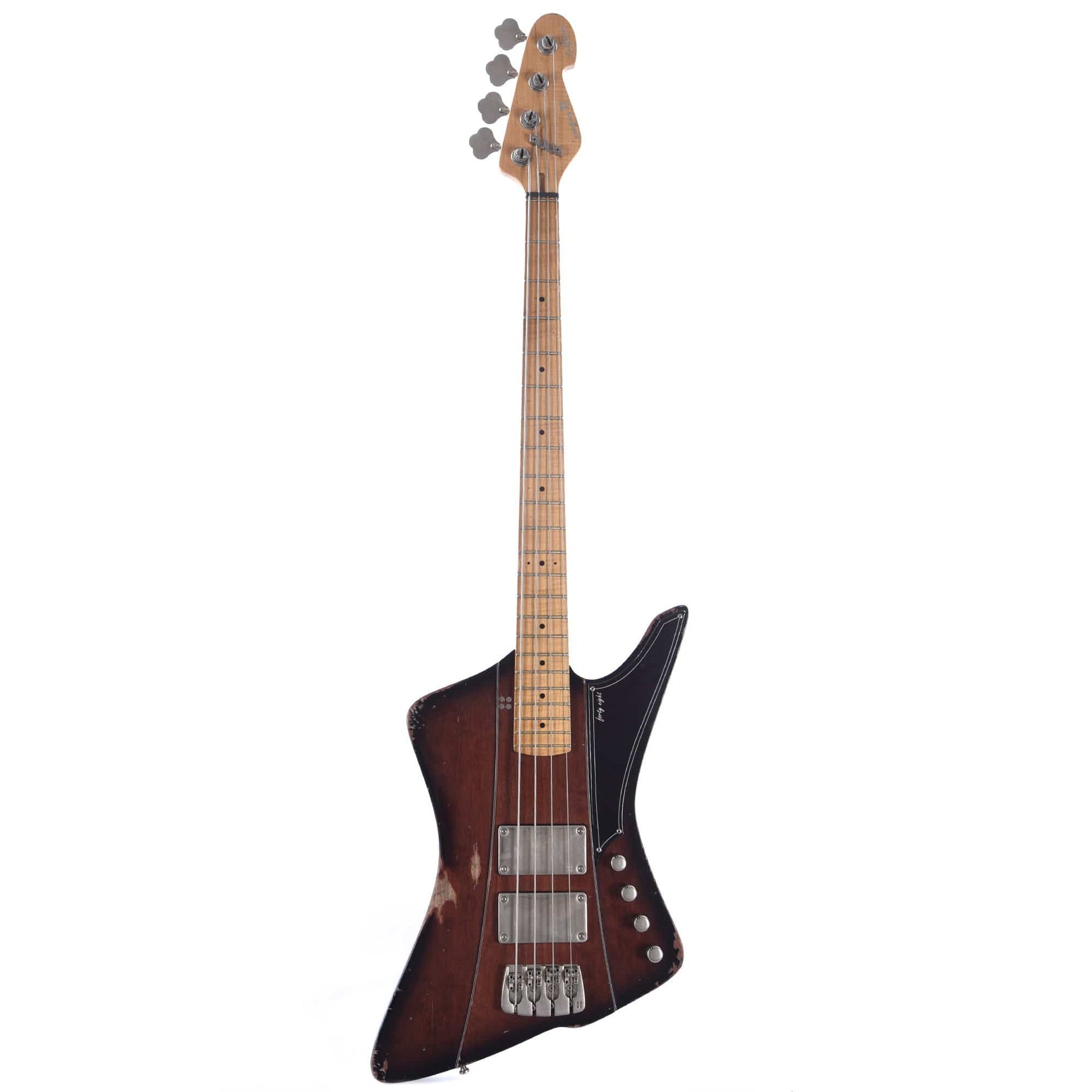 Sandberg Forty Eight 4 Hardcore Aged Reserve Brownburst Bass Guitars / 4-String