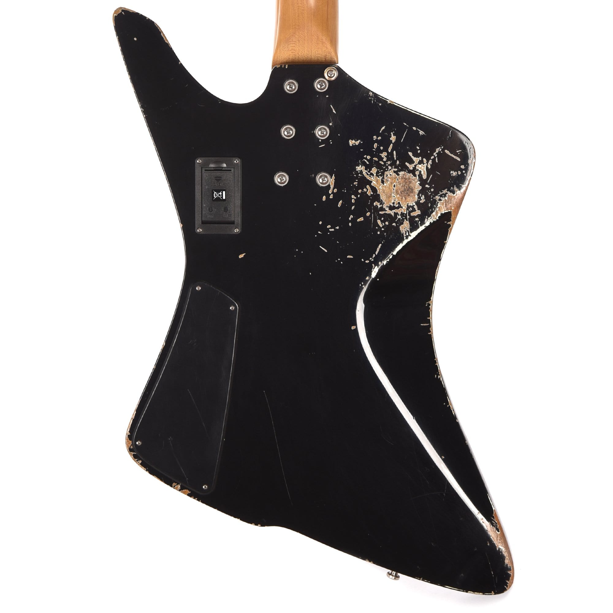 Sandberg Forty Eight Aged Black w/White Block Inlays & Gig Bag Bass Guitars / 4-String