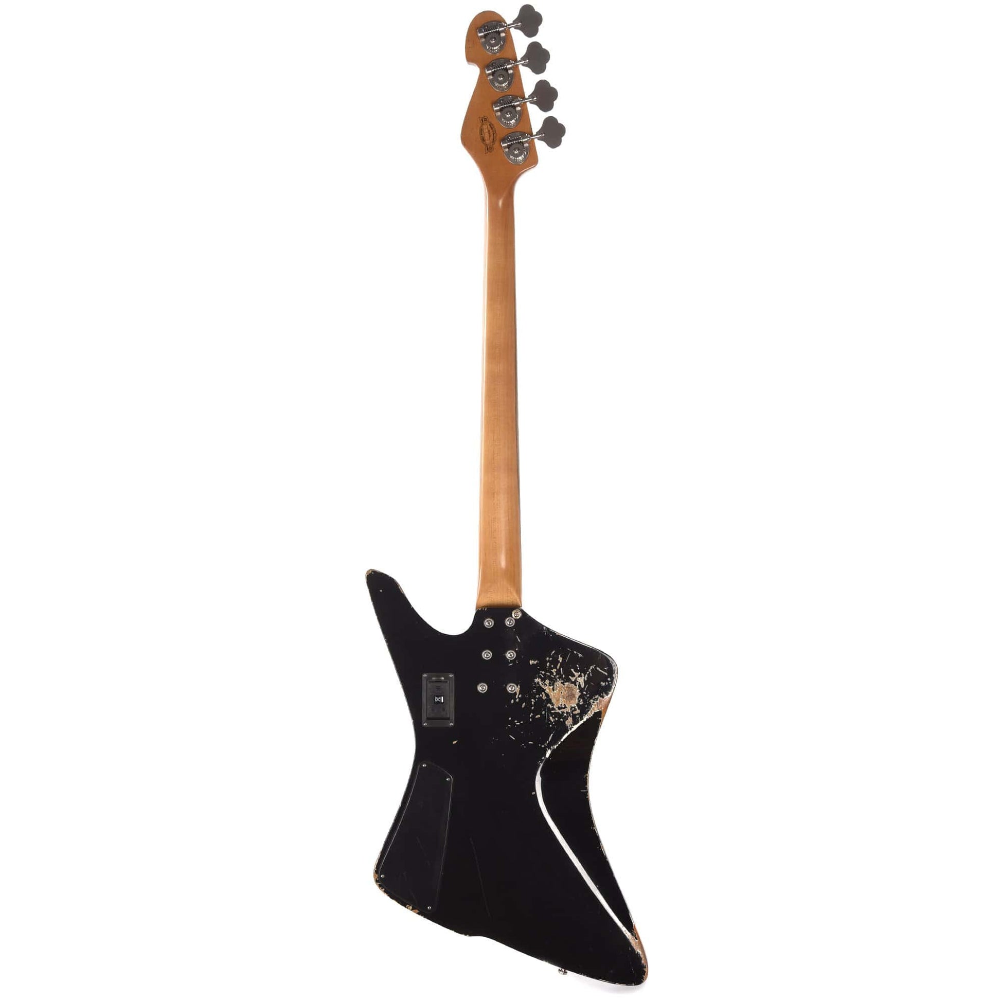 Sandberg Forty Eight Aged Black w/White Block Inlays & Gig Bag Bass Guitars / 4-String