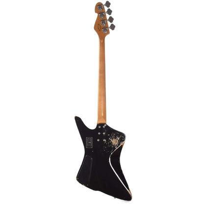 Sandberg Forty Eight Aged Black w/White Block Inlays & Gig Bag Bass Guitars / 4-String