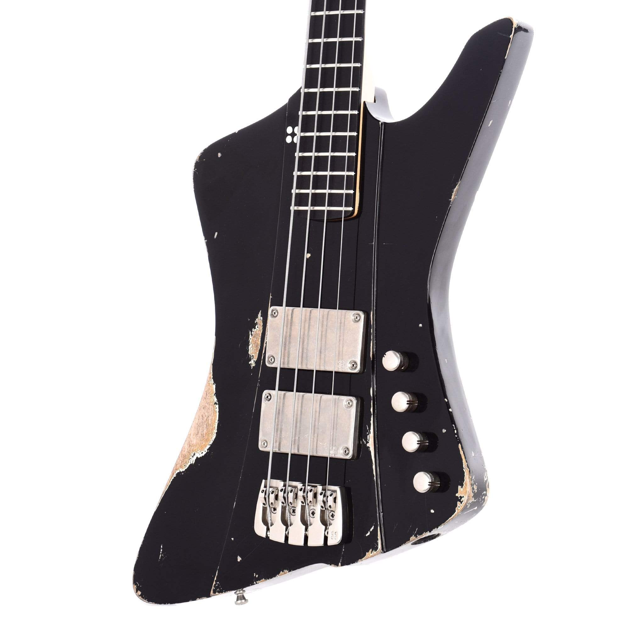 Sandberg Forty-Eight Hardcore Aged Black w/Aged Nickel Hardware & Ebony Fingerboard Bass Guitars / 4-String