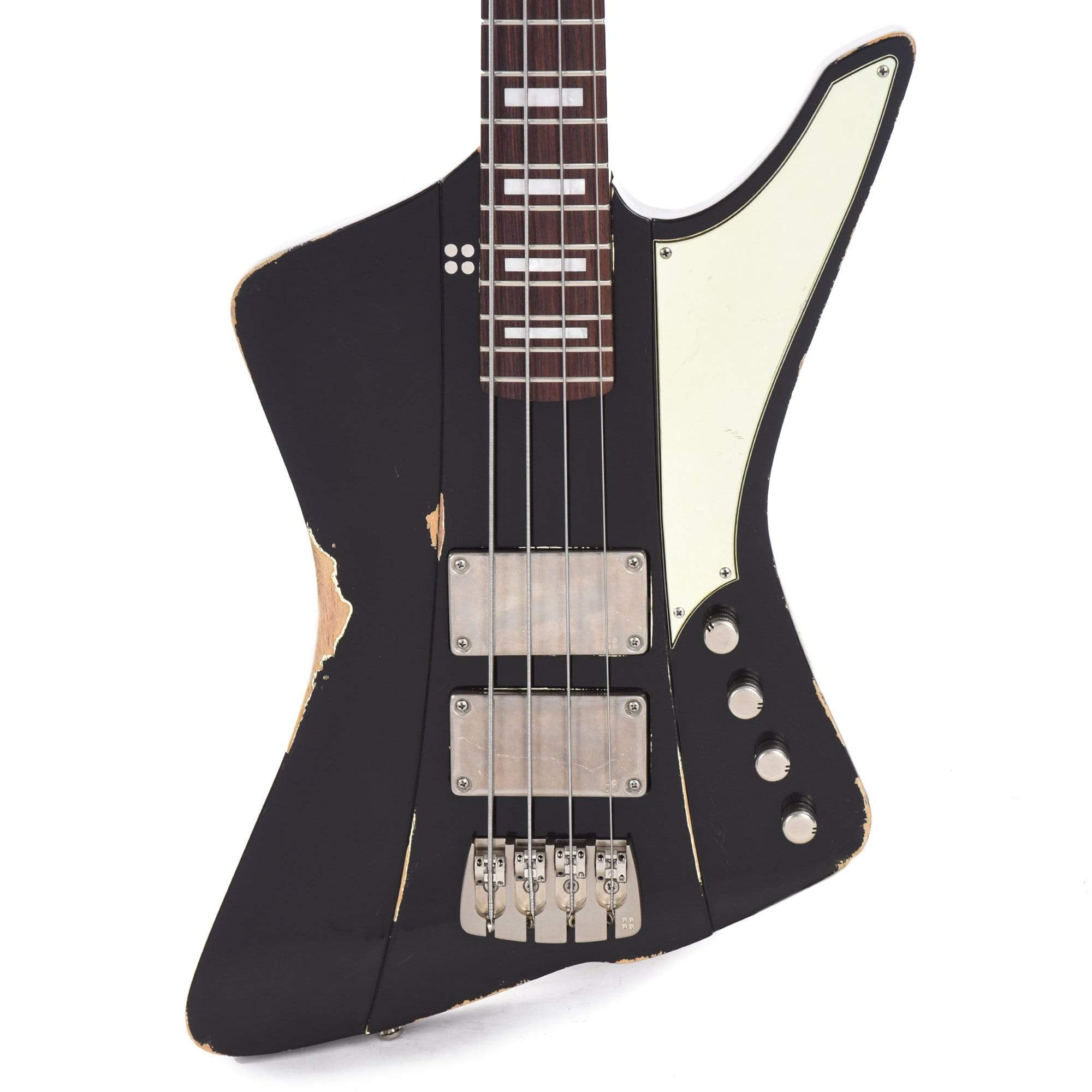 Sandberg Forty Eight Hardcore Aged Black w/Mint Pickguard Bass Guitars / 4-String