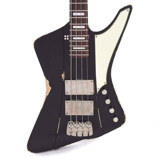 Sandberg Forty Eight Hardcore Aged Black w/Mint Pickguard Bass Guitars / 4-String