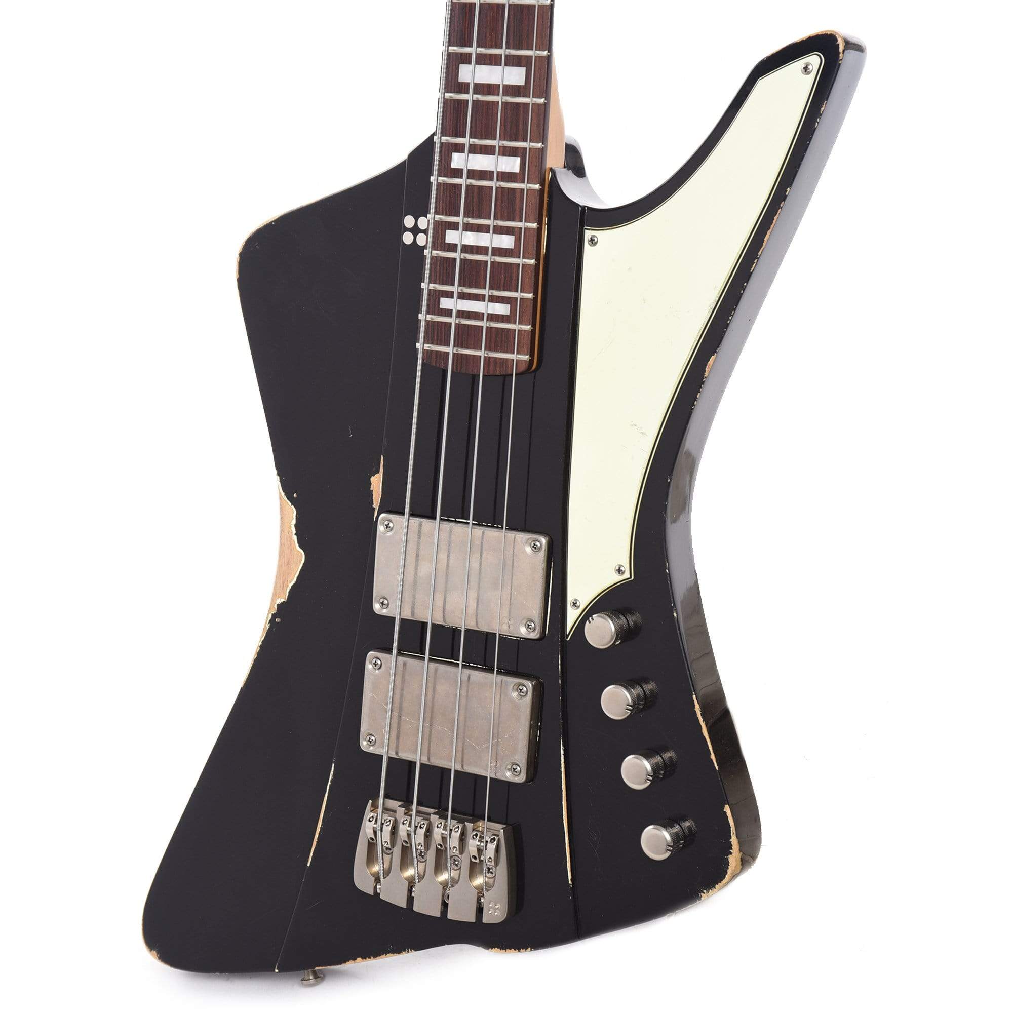 Sandberg Forty Eight Hardcore Aged Black w/Mint Pickguard Bass Guitars / 4-String