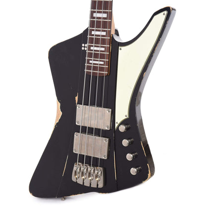 Sandberg Forty Eight Hardcore Aged Black w/Mint Pickguard Bass Guitars / 4-String