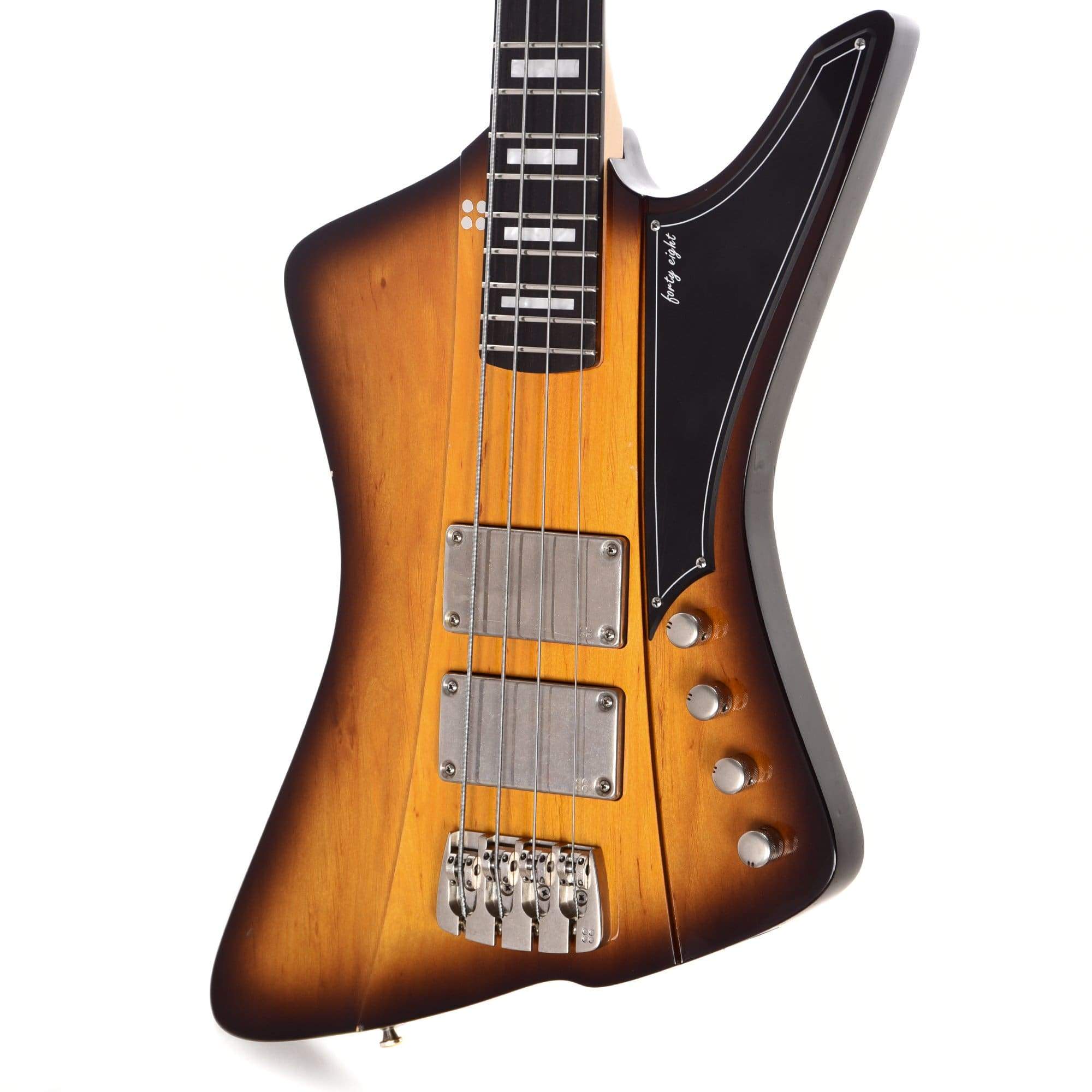 Sandberg Forty Eight Tobacco Sunburst Soft Aged w/Block Inlays Bass Guitars / 4-String