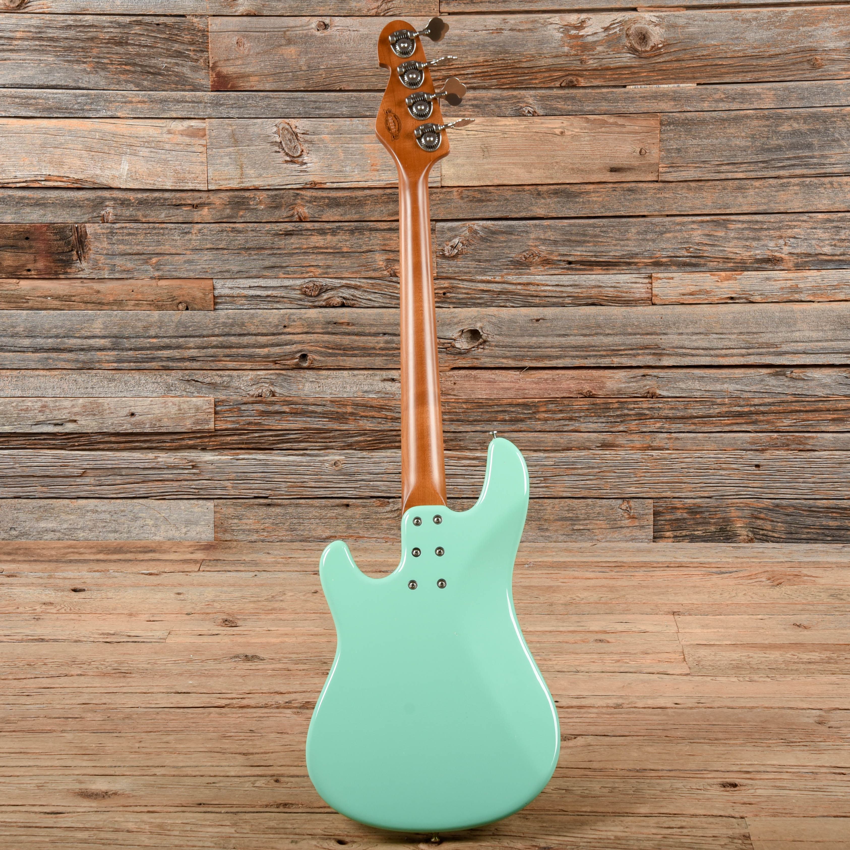 Sandberg Lionel Short Scale Surf Green Bass Guitars / 4-String