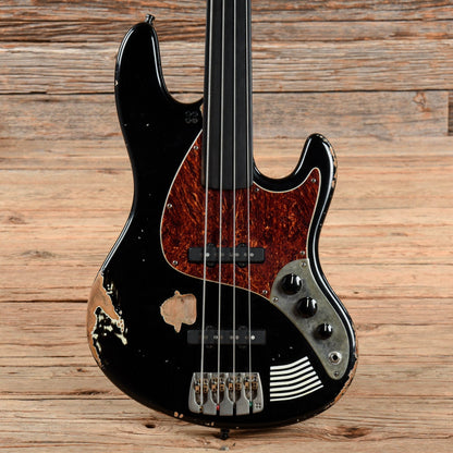 Sandberg Marlowe DK Fretless Aged Black Bass Guitars / 4-String