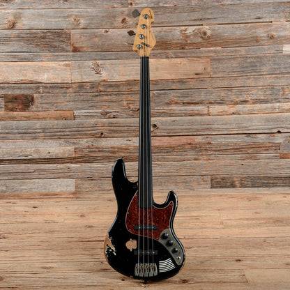Sandberg Marlowe DK Fretless Aged Black Bass Guitars / 4-String
