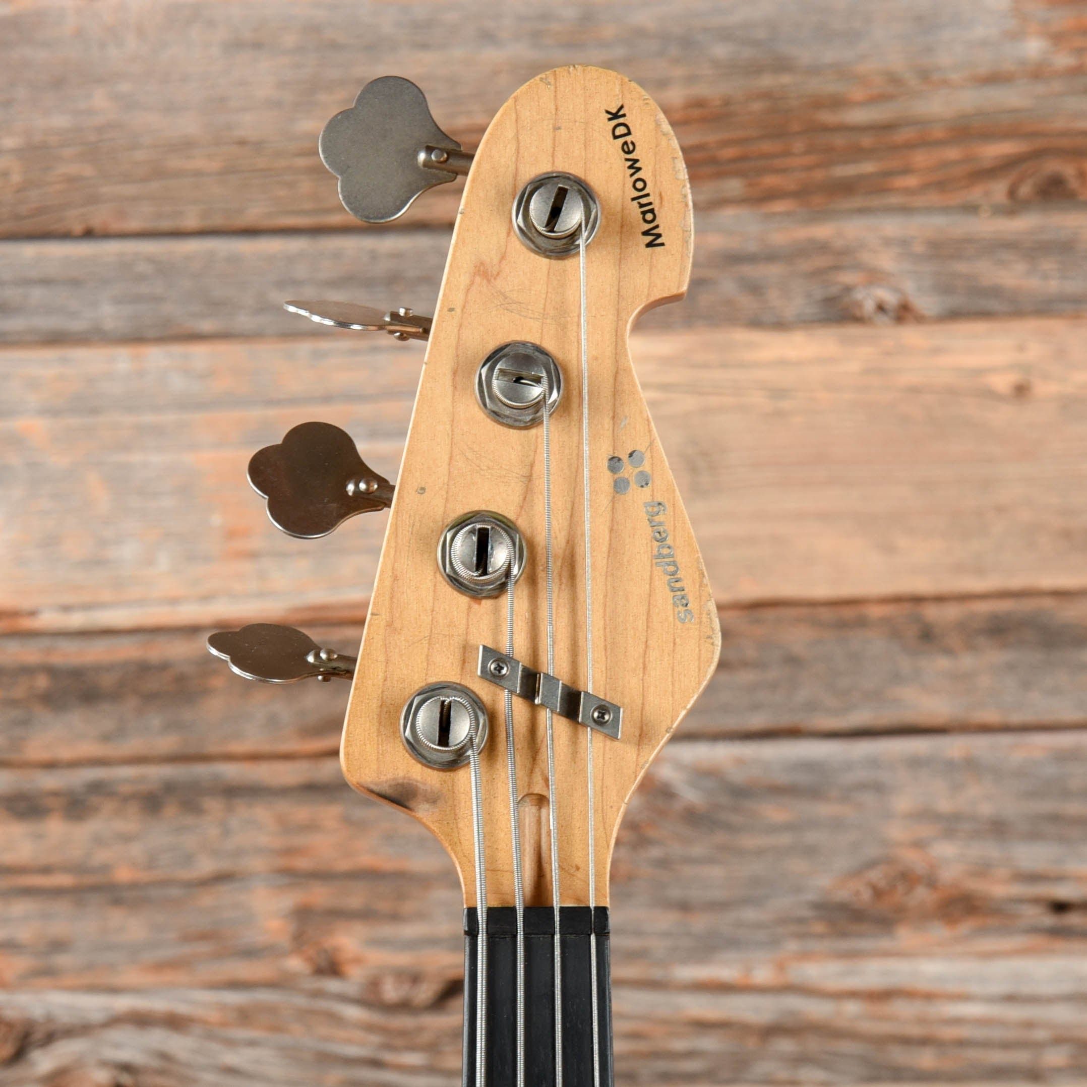 Sandberg Marlowe DK Fretless Aged Black Bass Guitars / 4-String