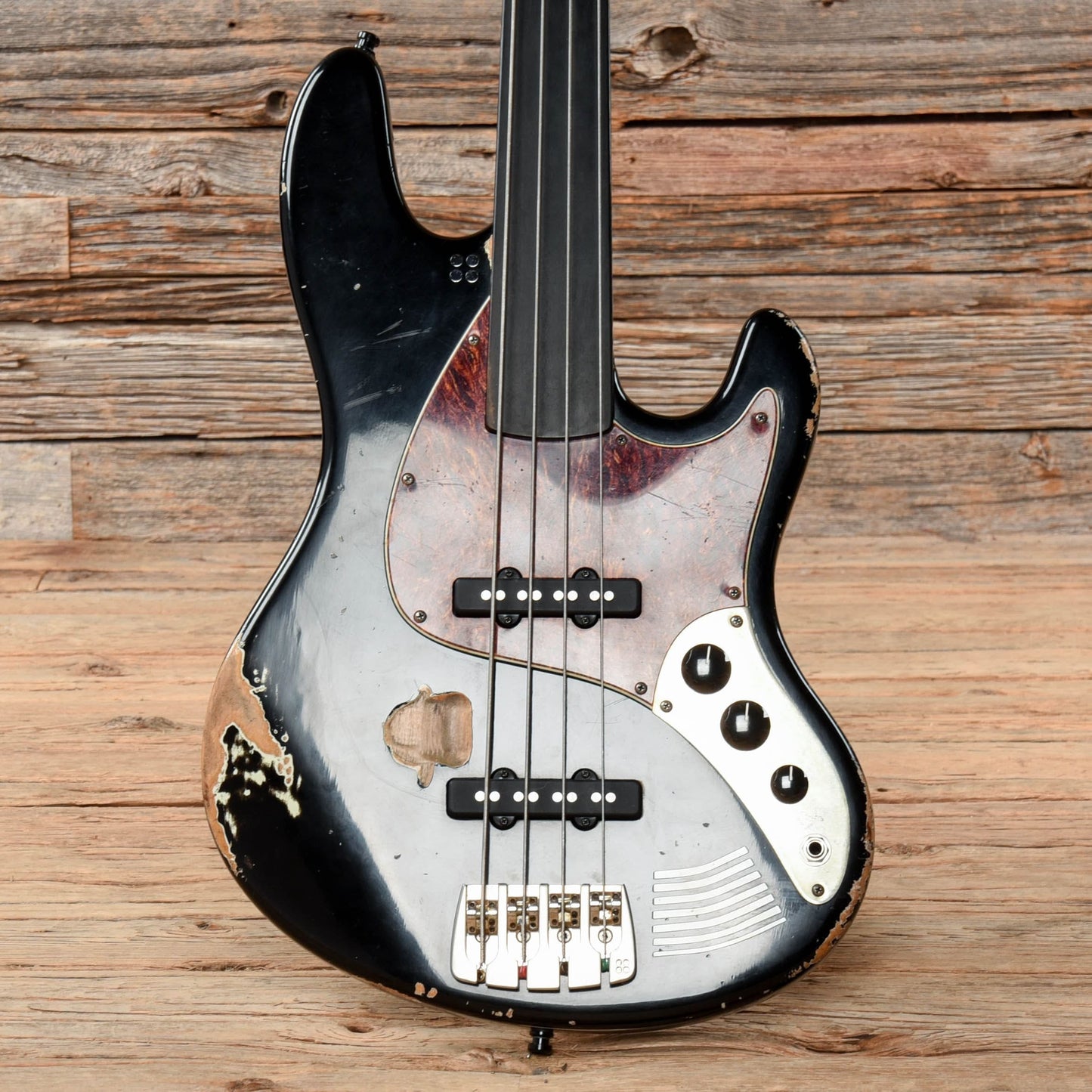 Sandberg Marlowe DK Fretless Aged Black Bass Guitars / 4-String