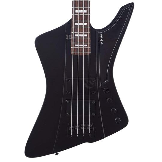 Sandberg Nighthawk Forty-Eight Black Matte w/White Block Inlays Bass Guitars / 4-String
