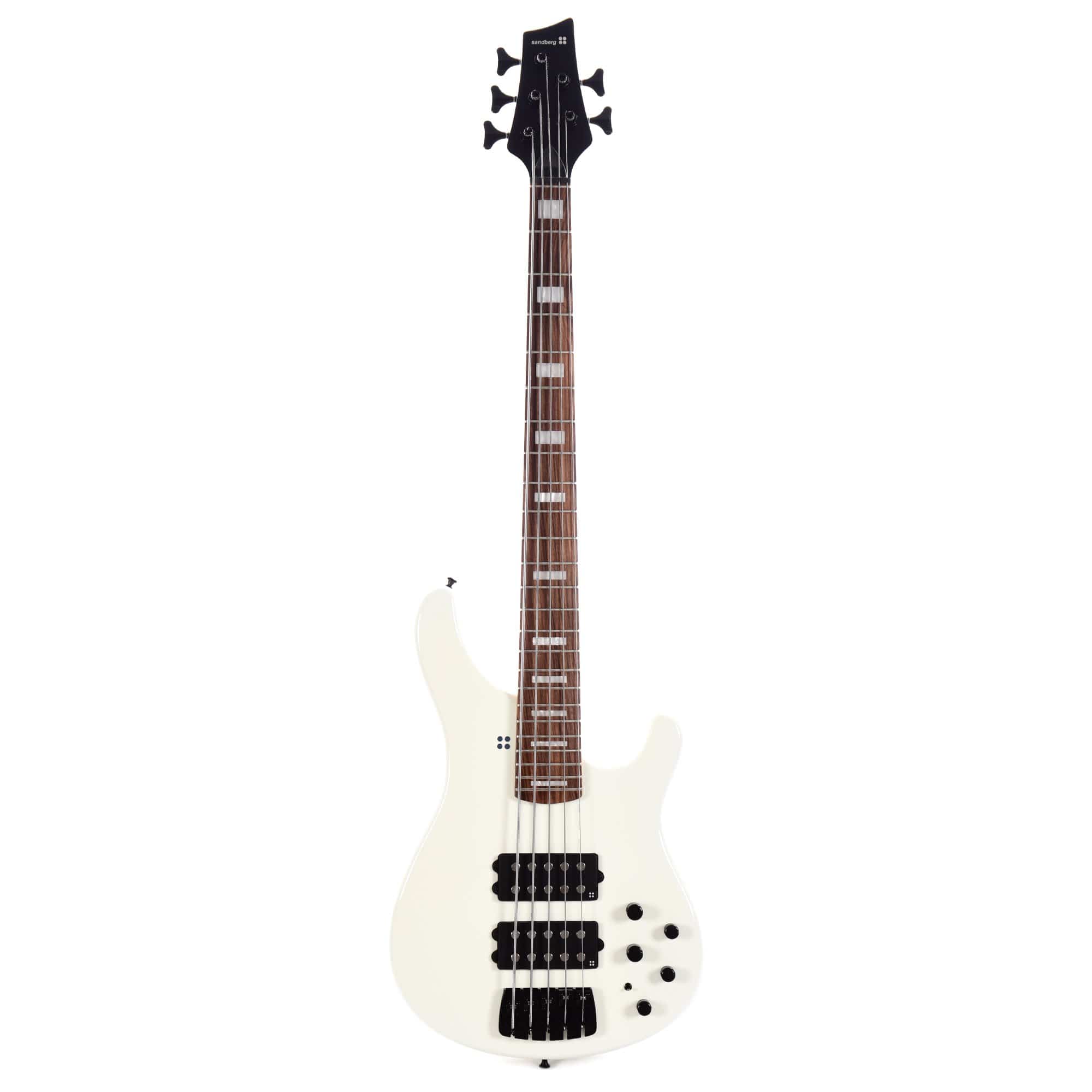 Sandberg Basic Ken Taylor 5-String Virgin White Bass Guitars / 5-String or More