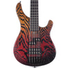 Sandberg Basic VM5 Zebra 3-Tone Sunburst Ebony Fingerboard w/Matching Headstock Bass Guitars / 5-String or More