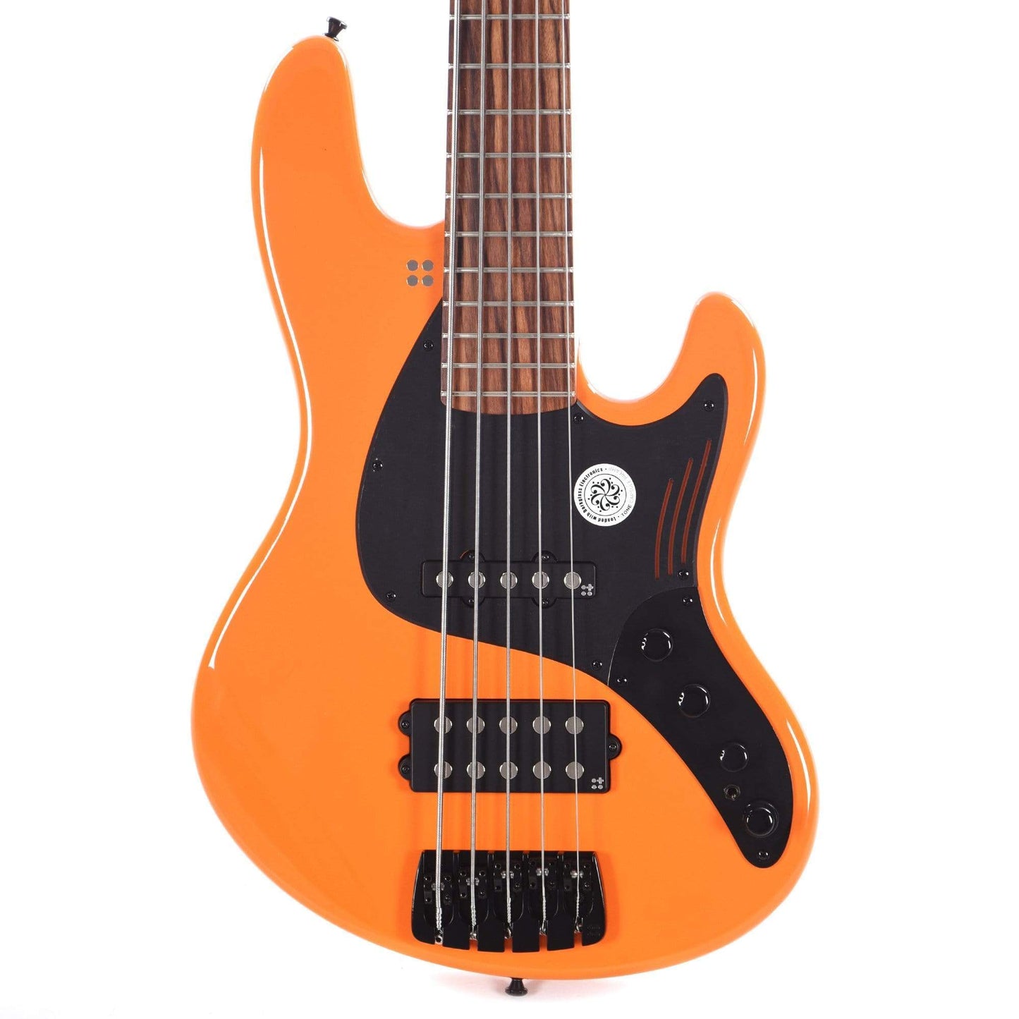 Sandberg California Grand Dark 5-String Orange wMatching Headstock & Darkglass 3-Band EQ Bass Guitars / 5-String or More
