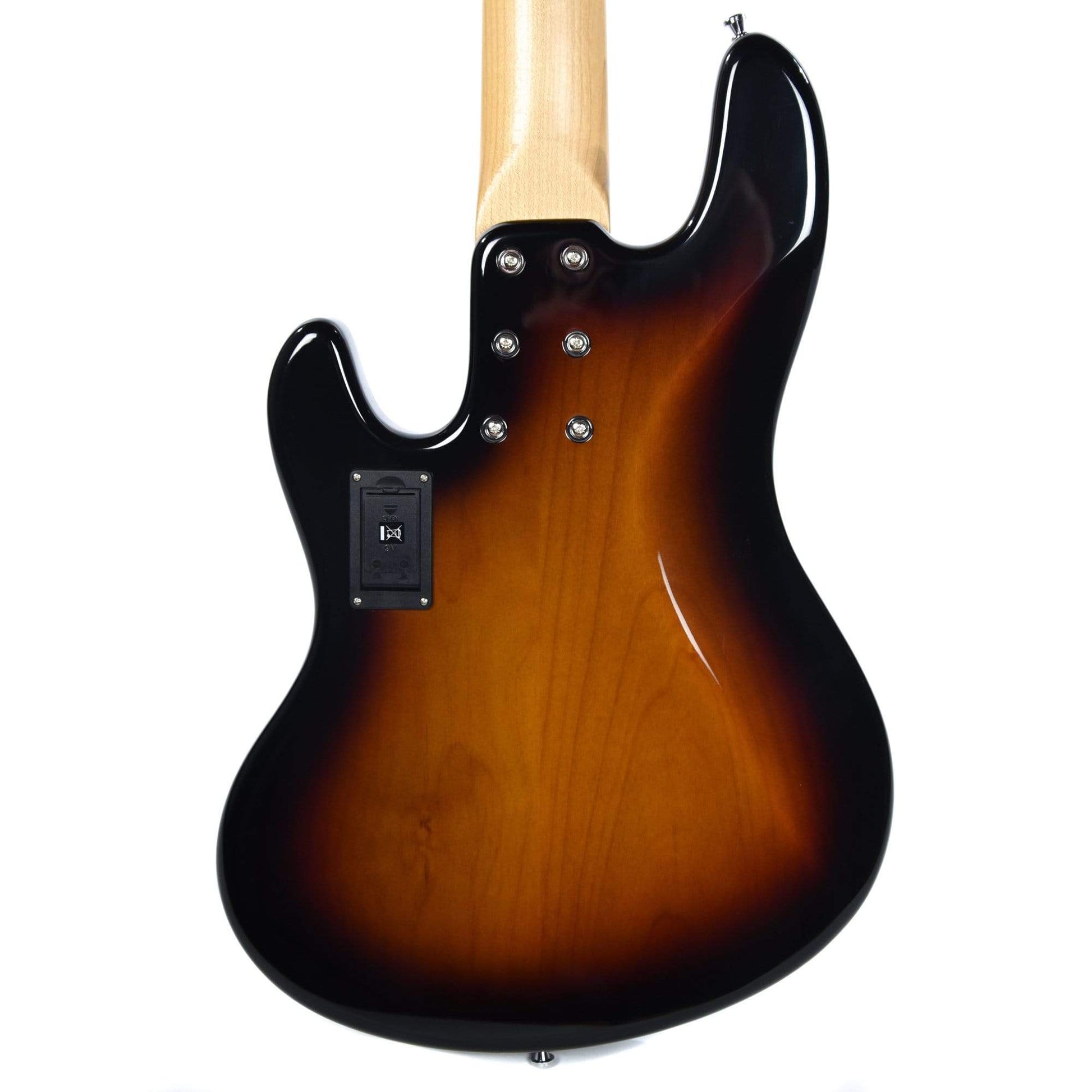 Sandberg California TM 5-String 3-Tone Sunburst High Gloss w/Tortoise Pickguard Bass Guitars / 5-String or More