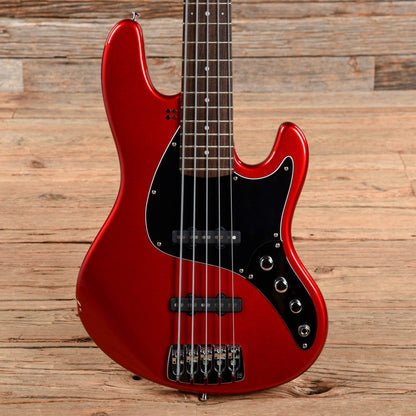 Sandberg California TT Passive 5-String Metallic Red w/Black Pickguard Bass Guitars / 5-String or More
