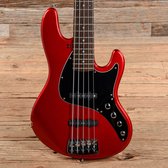 Sandberg California TT Passive 5-String Metallic Red w/Black Pickguard Bass Guitars / 5-String or More