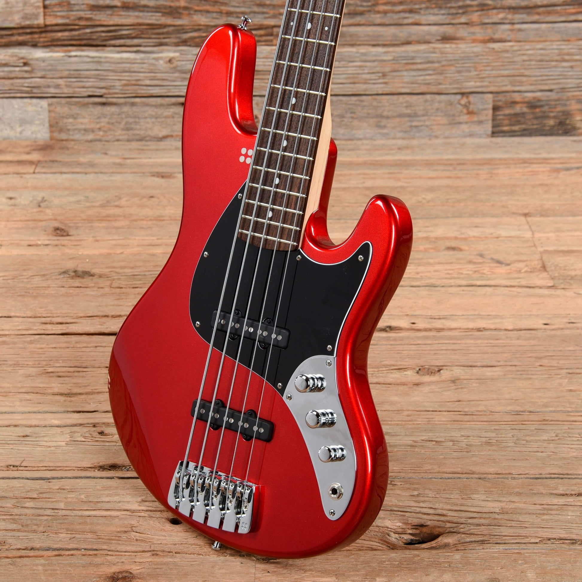 Sandberg California TT Passive 5-String Metallic Red w/Black Pickguard Bass Guitars / 5-String or More