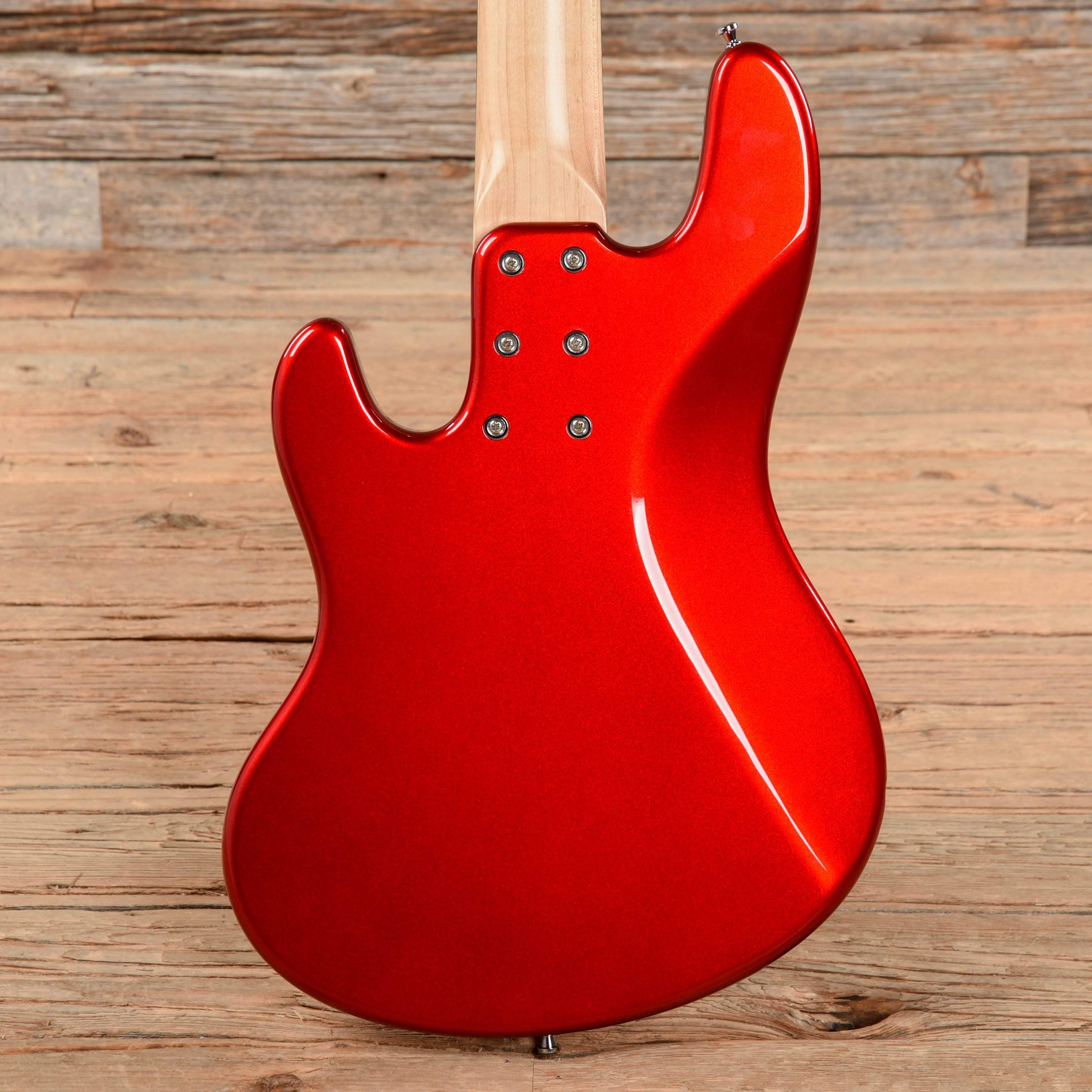 Sandberg California TT Passive 5-String Metallic Red w/Black Pickguard Bass Guitars / 5-String or More