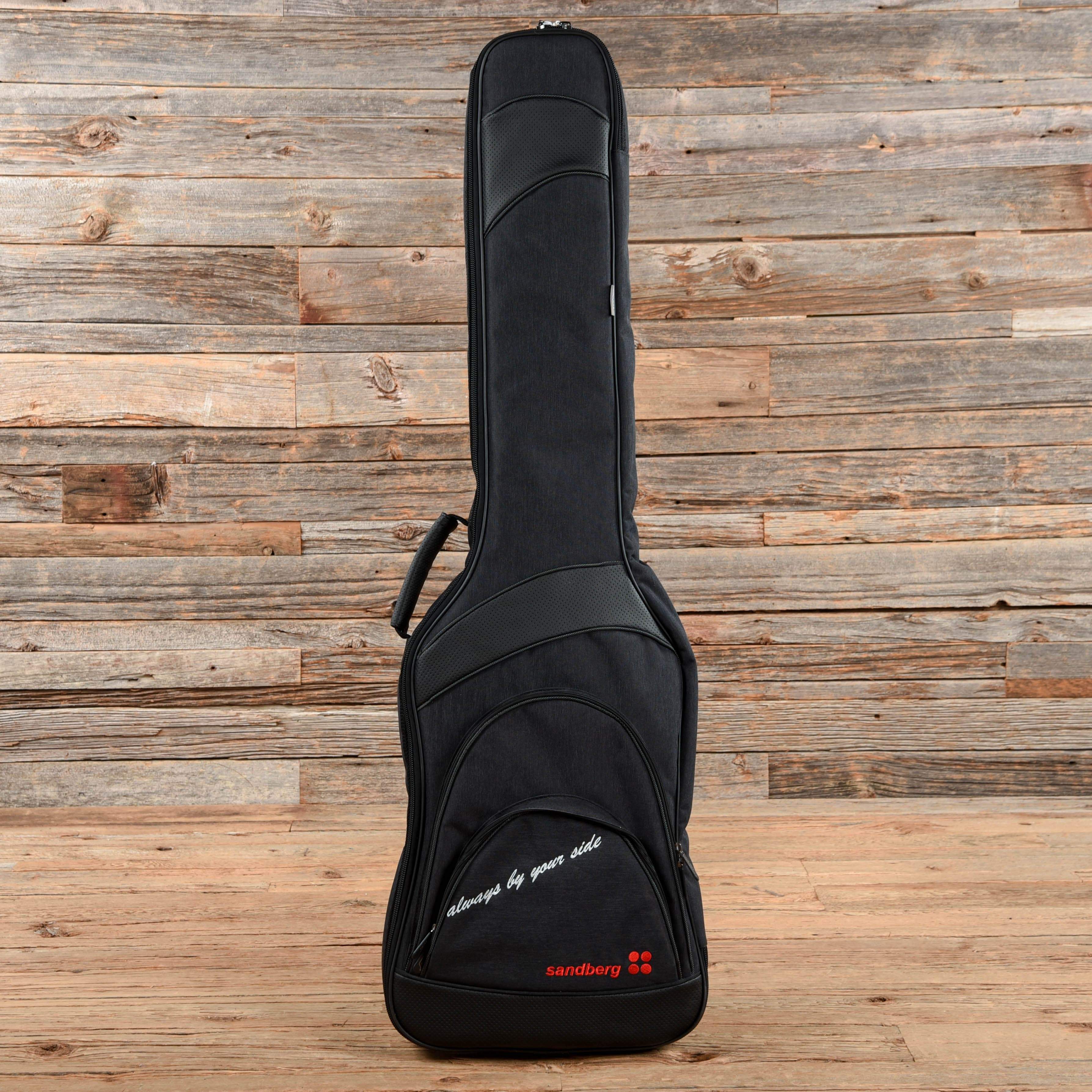 Sandberg California TT Passive 5-String Metallic Red w/Black Pickguard Bass Guitars / 5-String or More