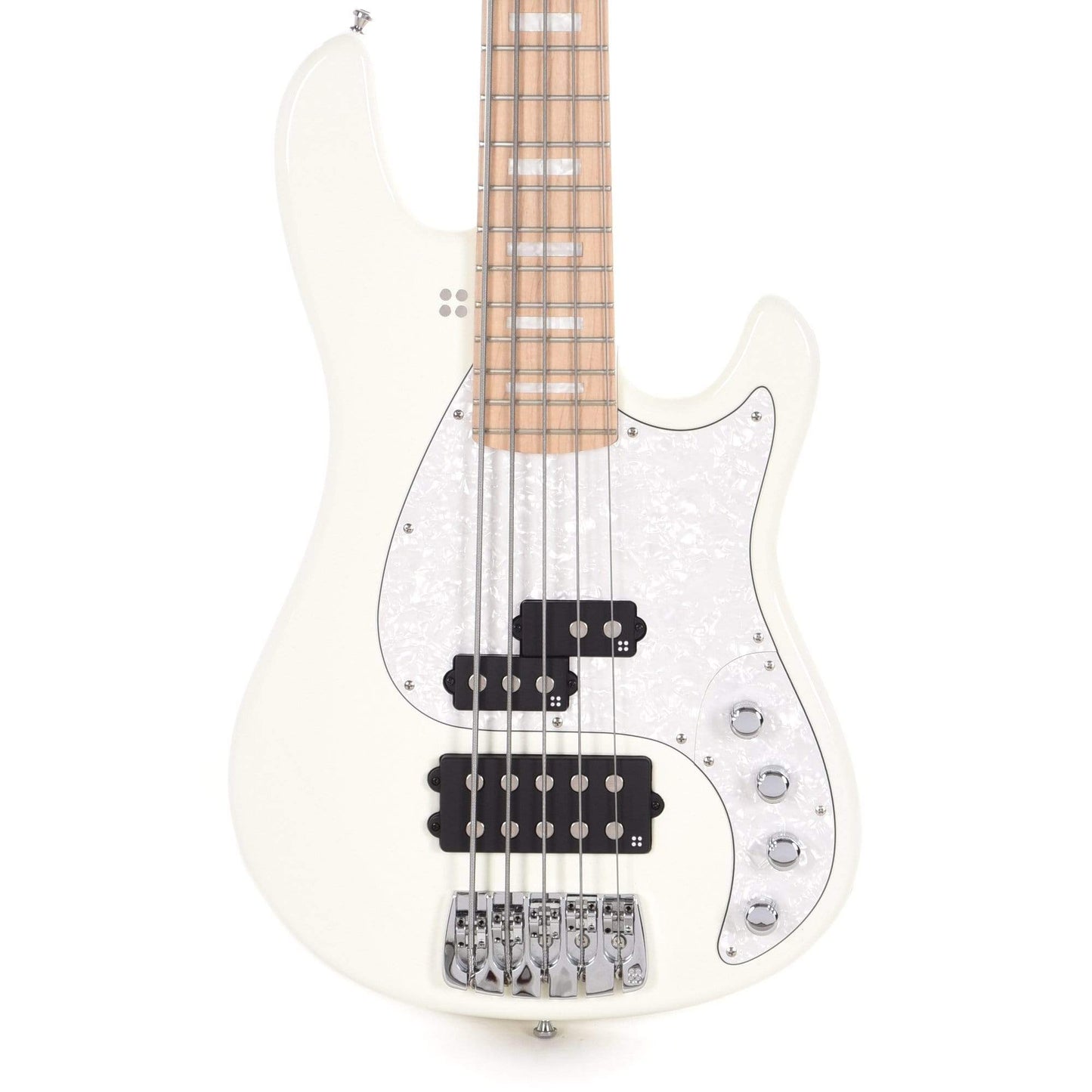 Sandberg California VM5 5-String Virgin White w/Block Inlays Bass Guitars / 5-String or More