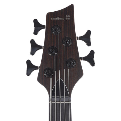 Sandberg Classic Special 5-String Macassar Natural w/Matching Headstock Bass Guitars / 5-String or More