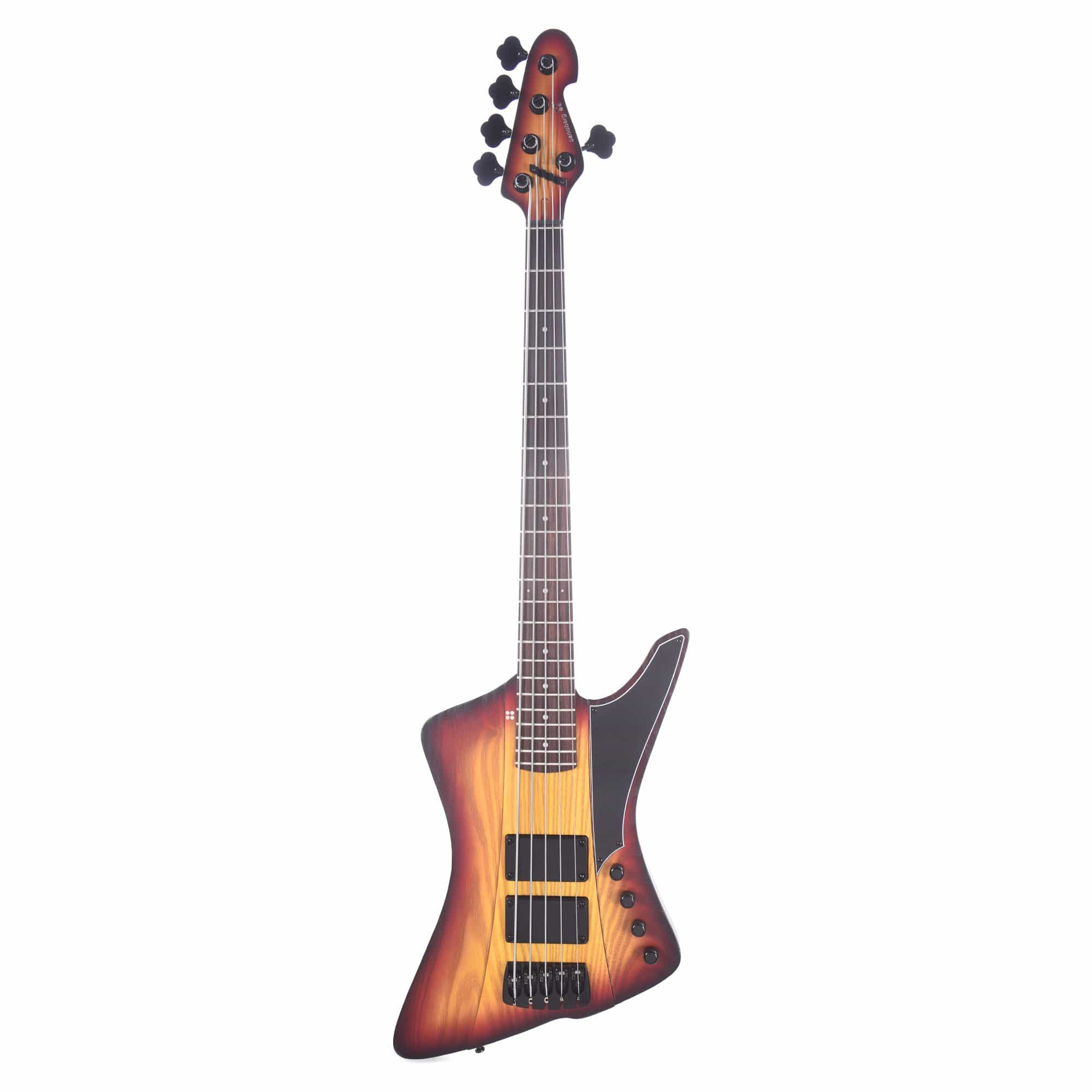 Sandberg Forty Eight 3-Tone Sunburst 5-String w/Black Hardware and Matching Headstock Bass Guitars / 5-String or More