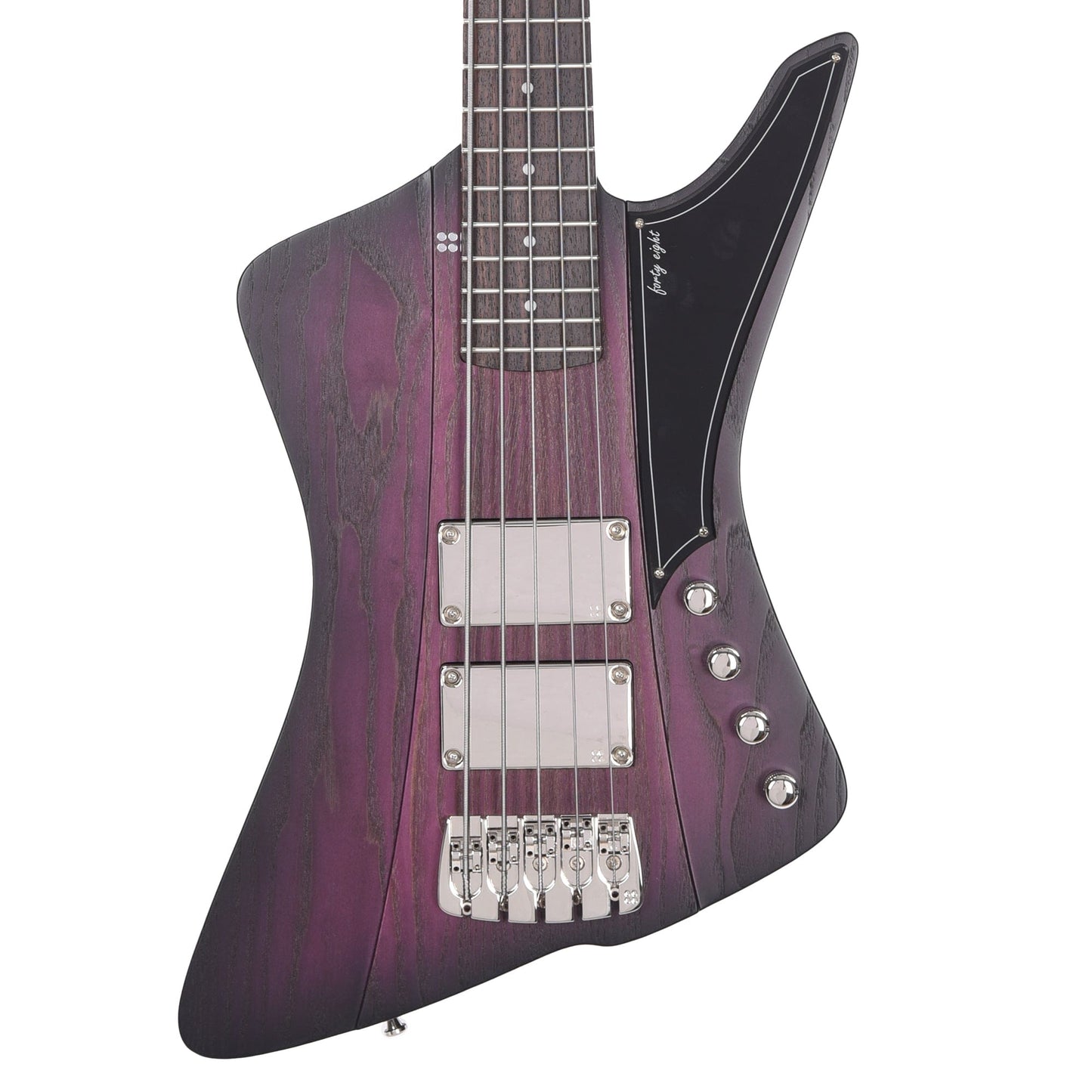 Sandberg Forty Eight 5-String Matte Violetburst w/Matching Headstock Bass Guitars / 5-String or More