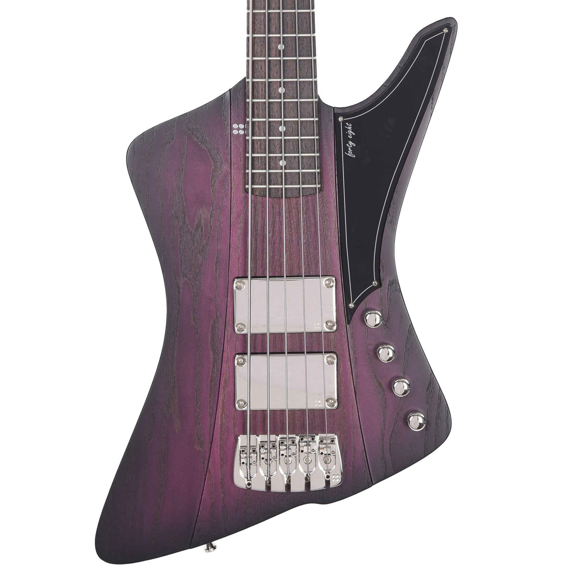 Sandberg Forty Eight 5-String Matte Violetburst w/Matching Headstock Bass Guitars / 5-String or More