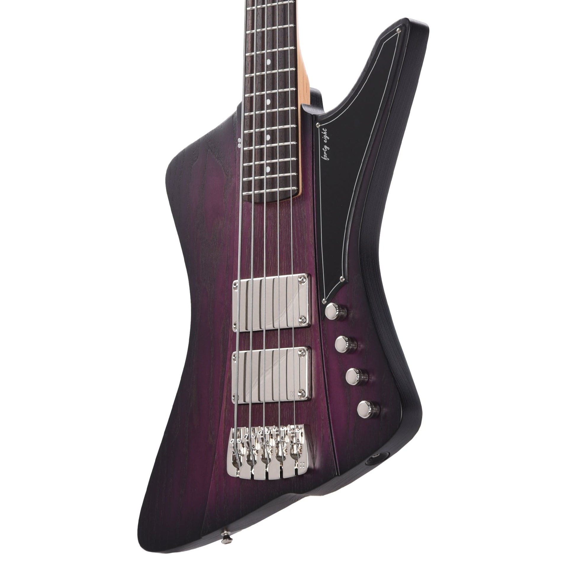 Sandberg Forty Eight 5-String Matte Violetburst w/Matching Headstock Bass Guitars / 5-String or More
