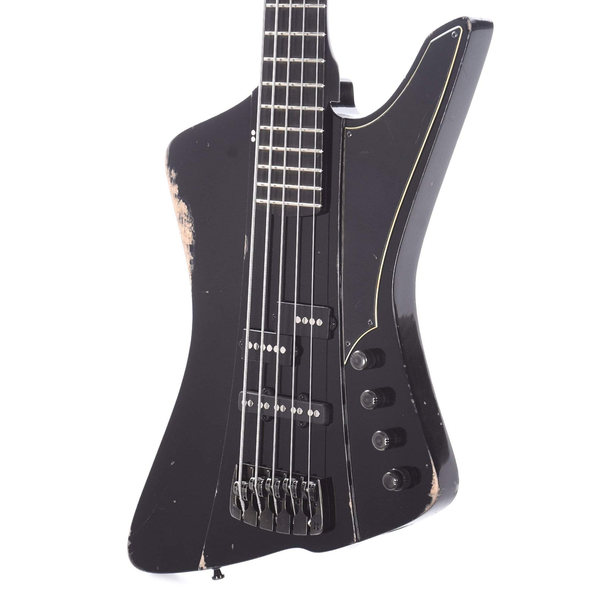 Sandberg Victor Brandt Signature Forty Eight 5-String Hardcore Aged Black w/Black Label Pickups Bass Guitars / 5-String or More