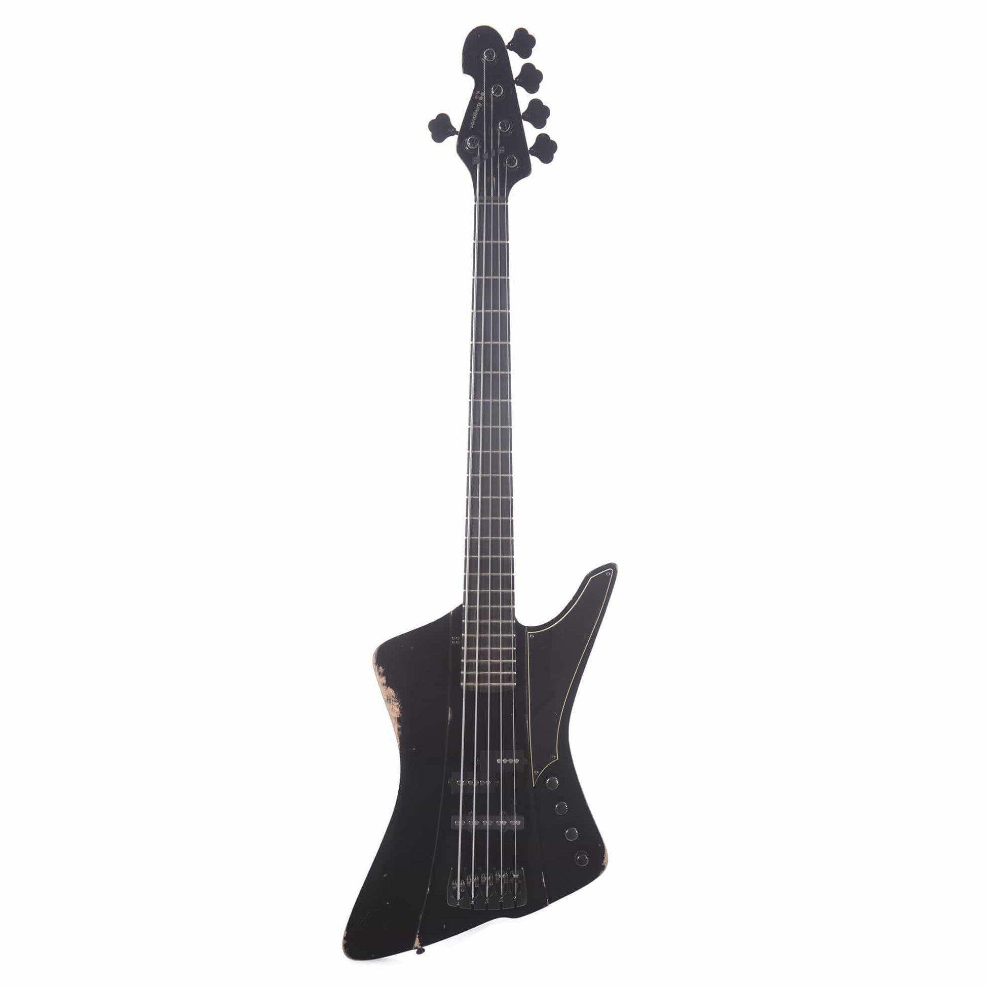 Sandberg Victor Brandt Signature Forty Eight 5-String Hardcore Aged Black w/Black Label Pickups Bass Guitars / 5-String or More