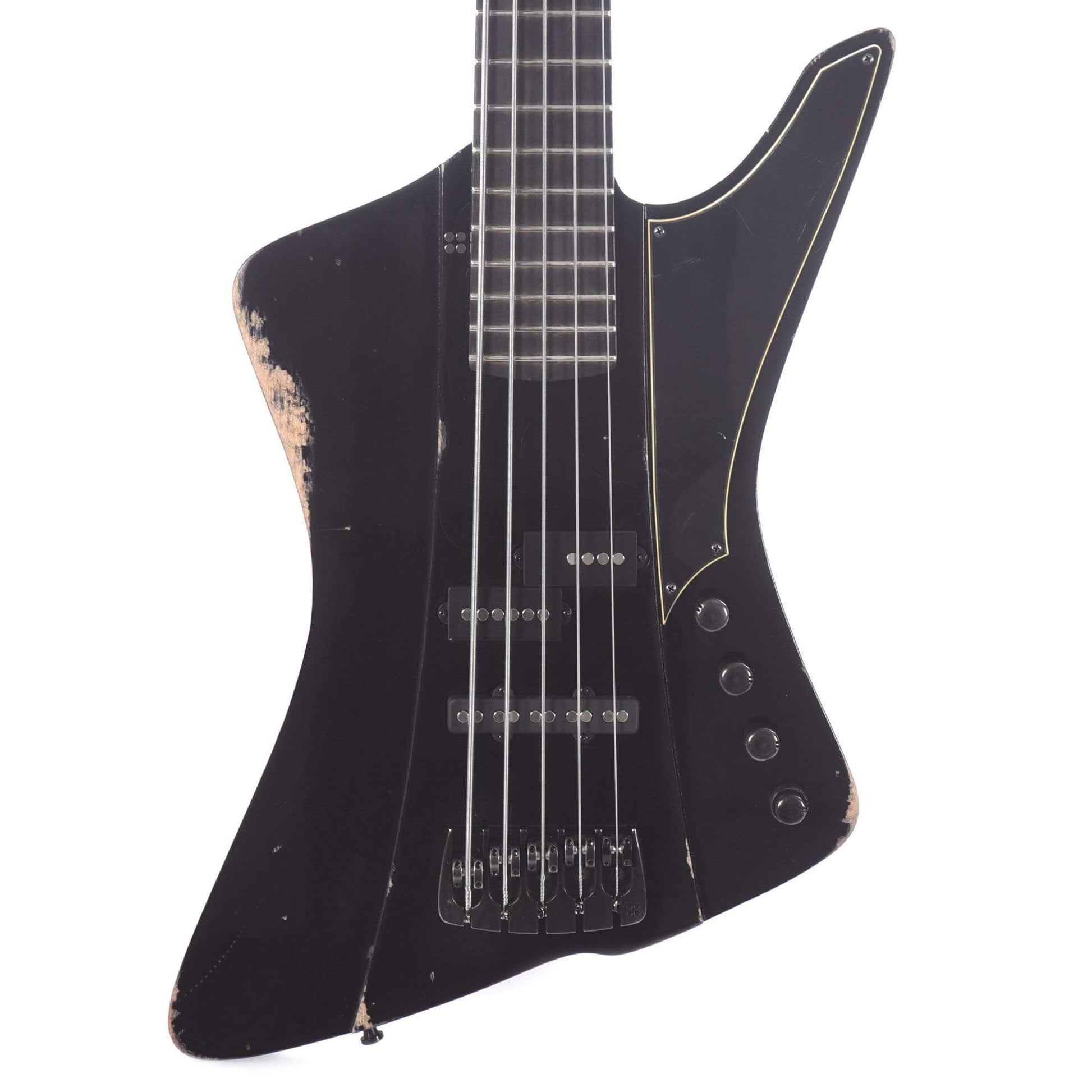 Sandberg Victor Brandt Signature Forty Eight 5-String Hardcore Aged Black w/Black Label Pickups Bass Guitars / 5-String or More