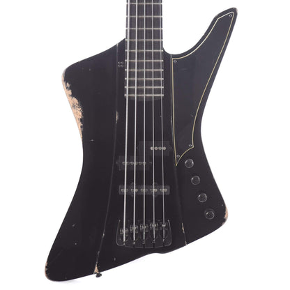 Sandberg Victor Brandt Signature Forty Eight 5-String Hardcore Aged Black w/Black Label Pickups Bass Guitars / 5-String or More