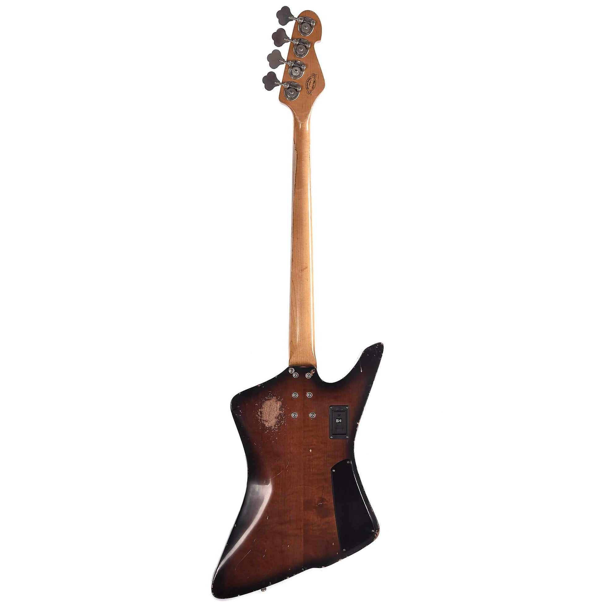Sandberg Forty Eight Aged 3-Tone Tobacco Sunburst LEFTY w/White Block Inlays Bass Guitars / Left-Handed